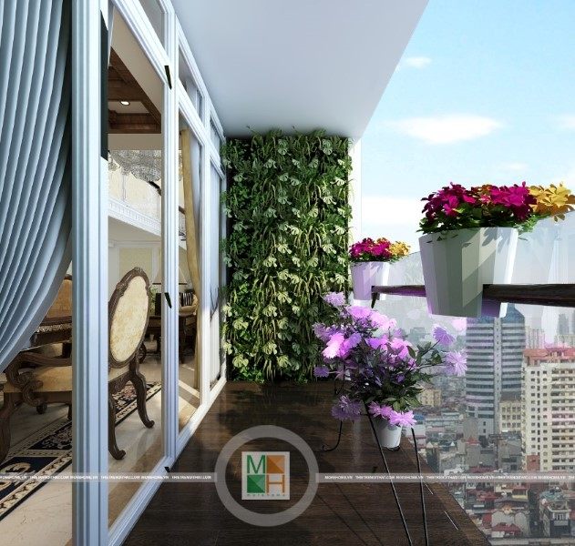 Thiết kế nội thất căn hộ DUPLEX MANDARIN